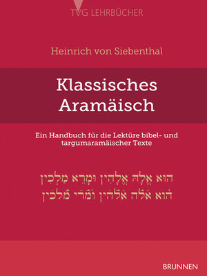 cover image of Klassisches Aramäisch